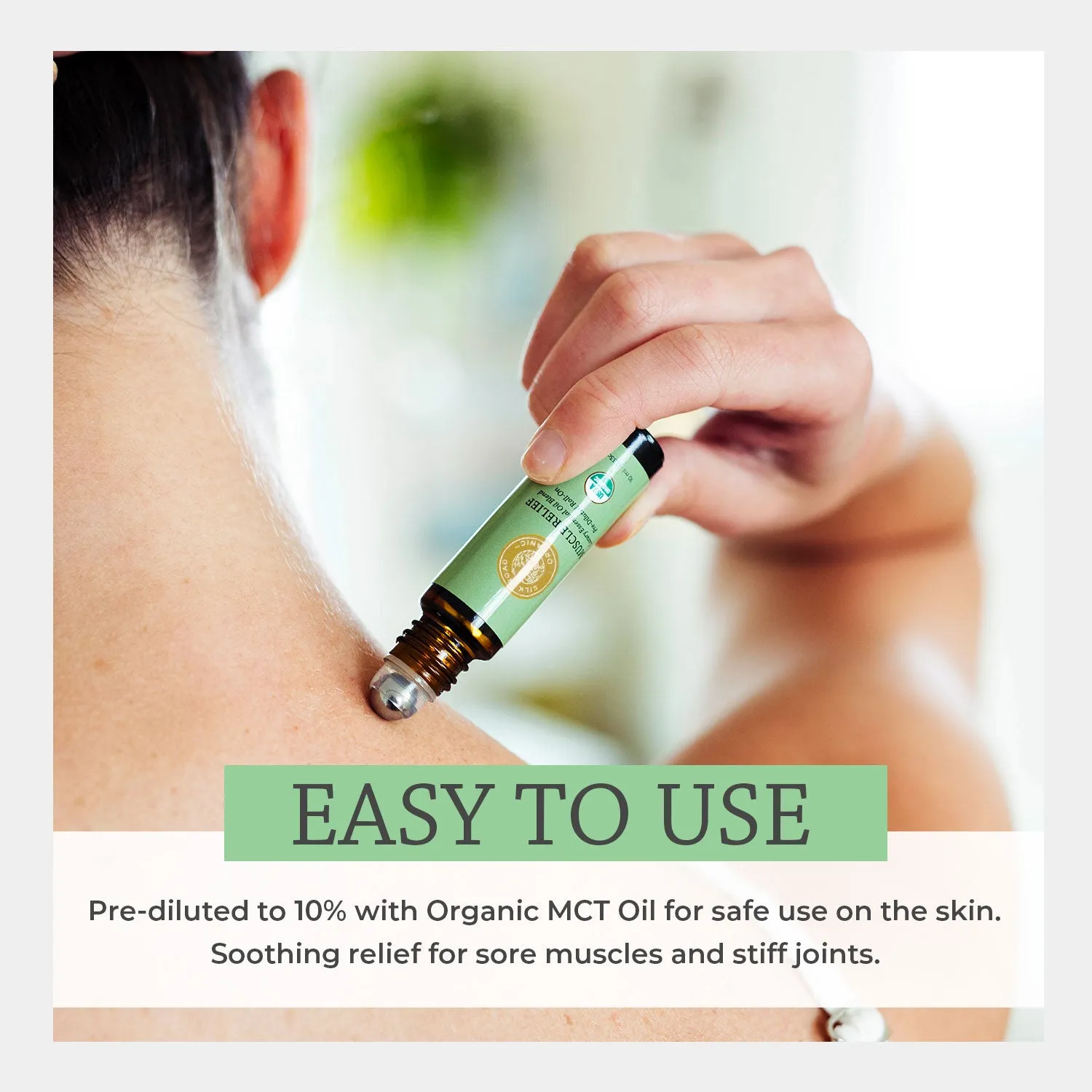 USDA Organic MUSCLE RELIEF Essential Oil Roll-on