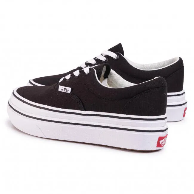Vans Super Comfycush ERA VN0A4U1D1WX1 Women's Black/White Skate Shoes HS3808