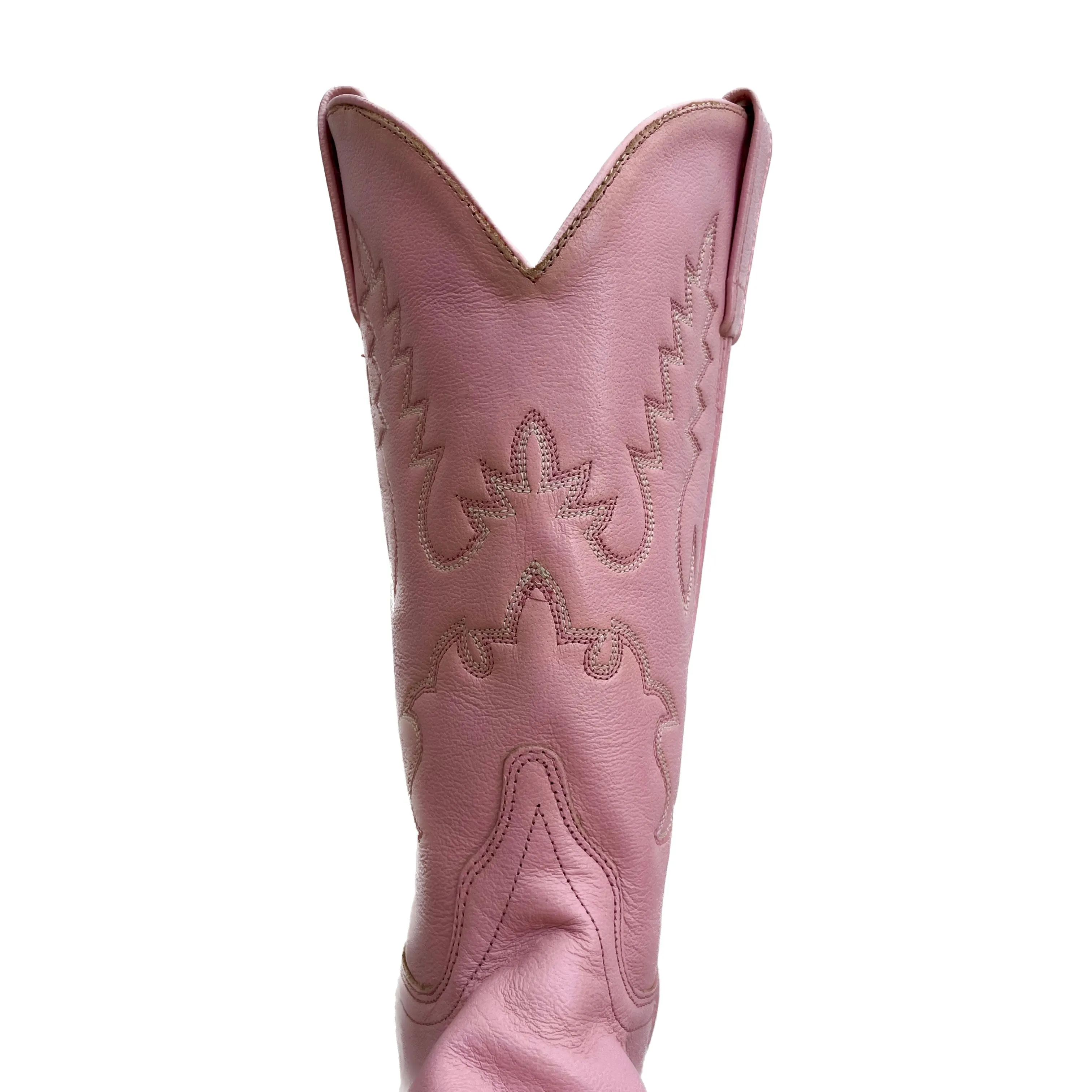 VINTAGE PINK COWBOY BOOTS