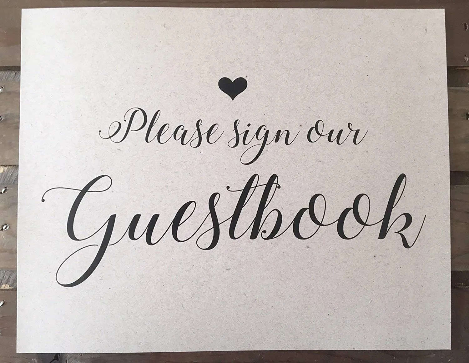 Wedding Signage - Custom - Ceremony Reception - 8x10 UNFRAMED Print - Recycled - Eco Friendly