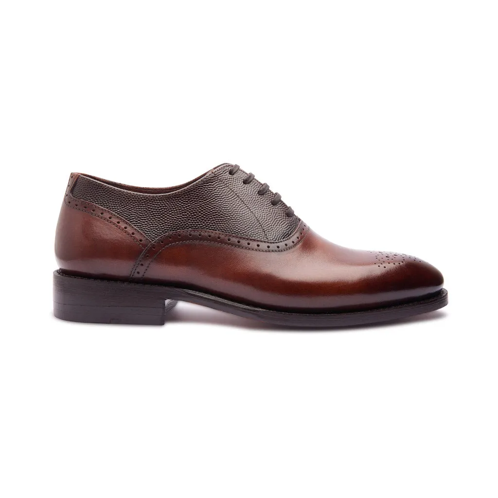 Wenzel, Medallion Oxford - Dark Oak | Hand Welted | Contemporary Classics