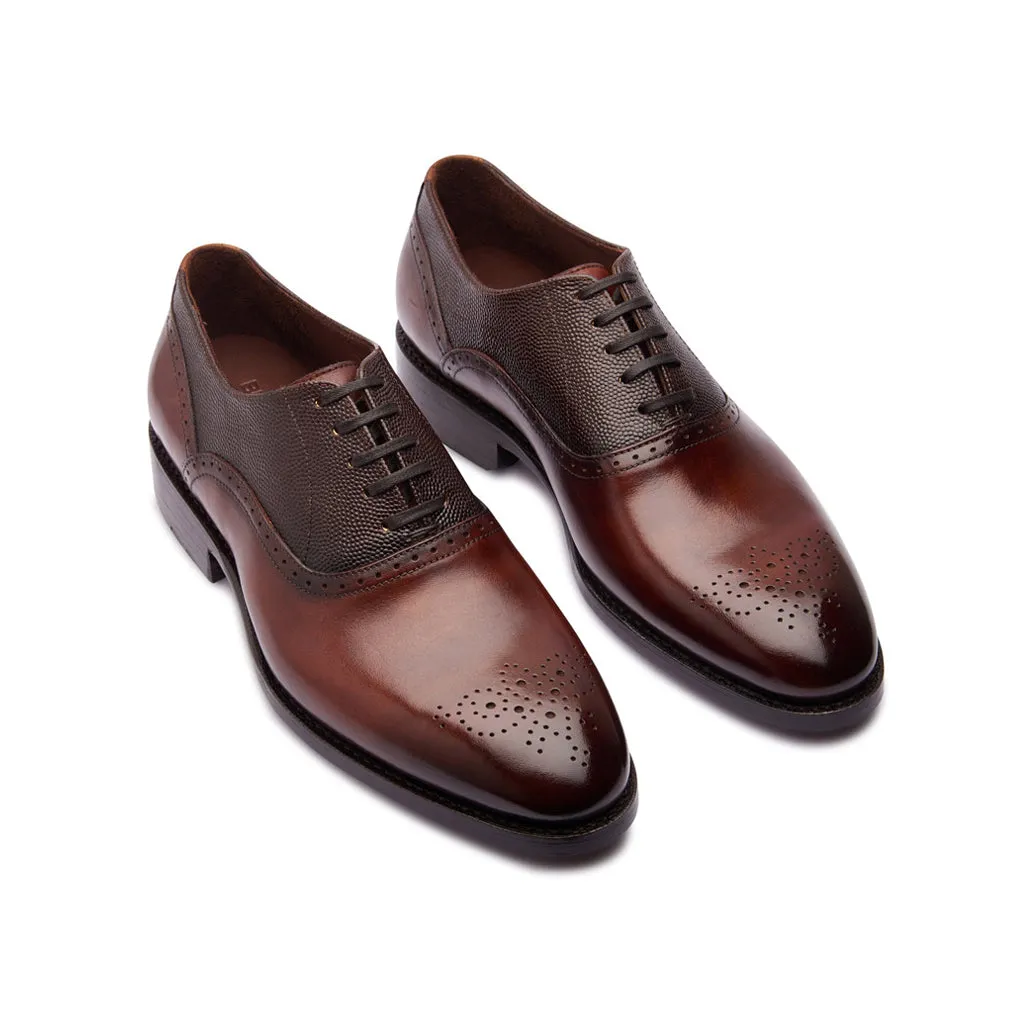 Wenzel, Medallion Oxford - Dark Oak | Hand Welted | Contemporary Classics