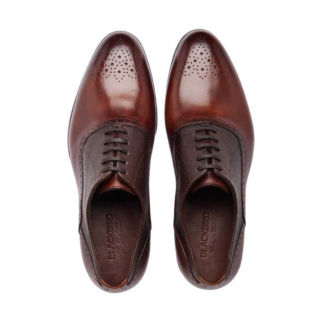 Wenzel, Medallion Oxford - Dark Oak | Hand Welted | Contemporary Classics