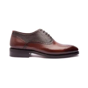 Wenzel, Medallion Oxford - Dark Oak | Hand Welted | Contemporary Classics