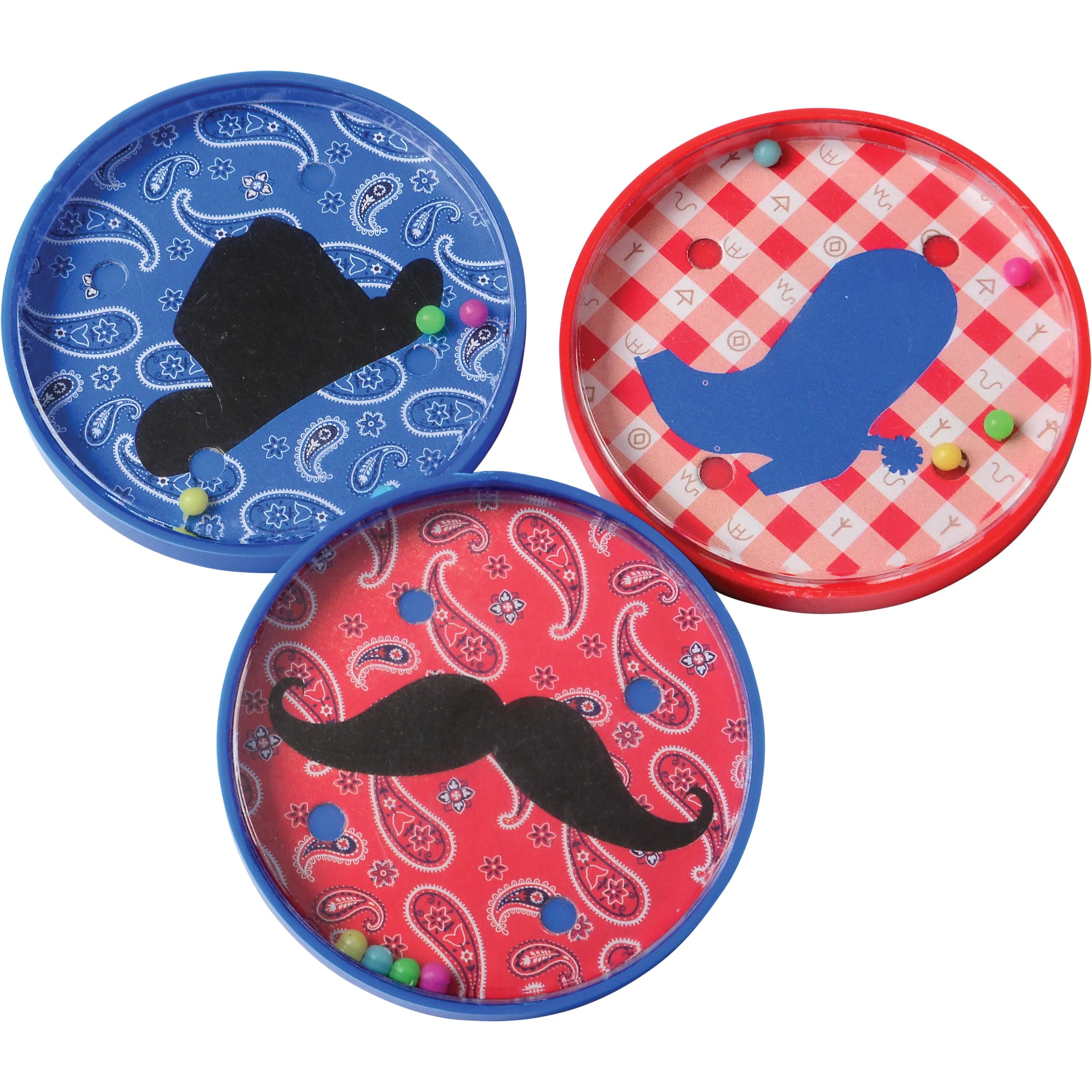 Western Pill Puzzles/6 Per Pkg