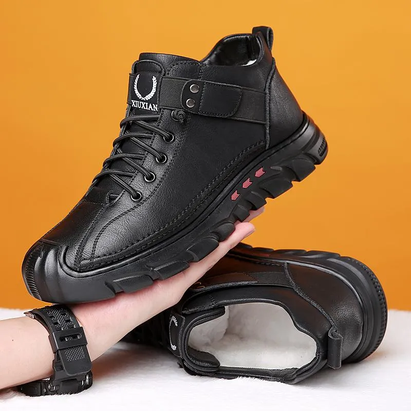 Winter Men's Warm Casual Sports Shoes Snow Boots