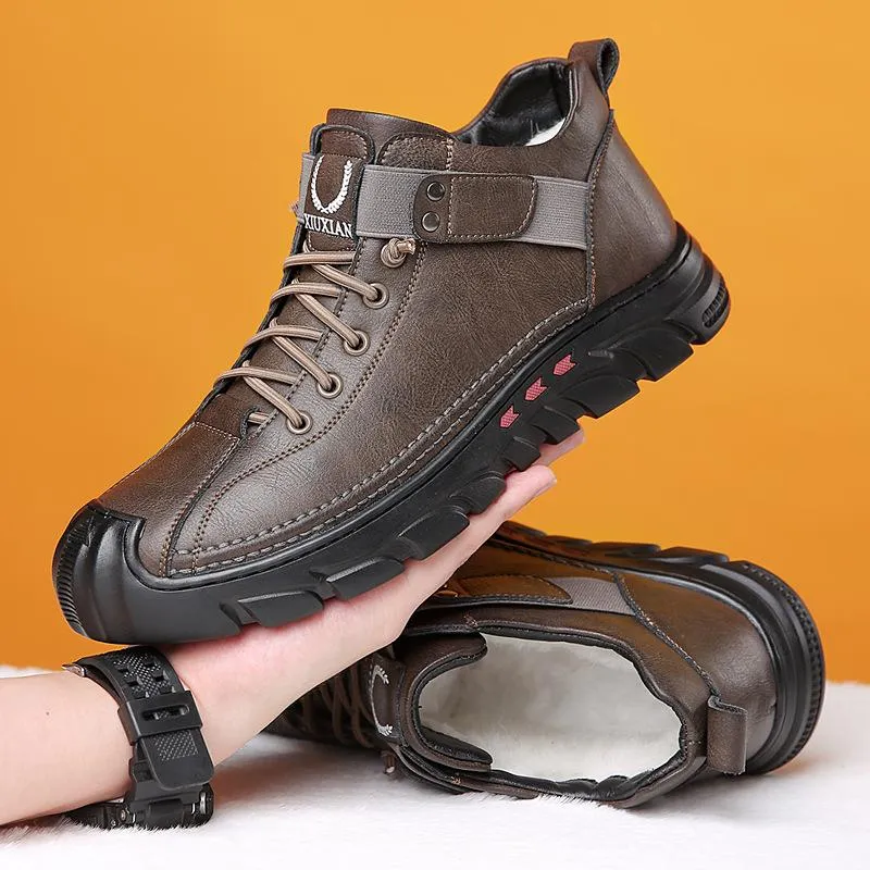 Winter Men's Warm Casual Sports Shoes Snow Boots