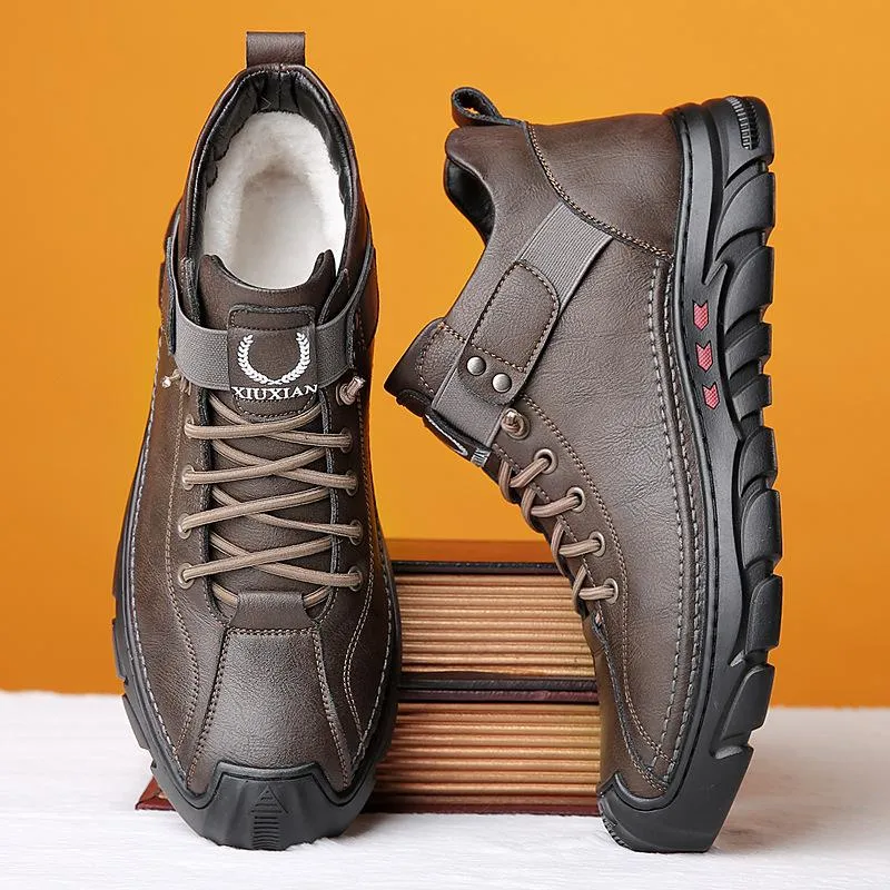 Winter Men's Warm Casual Sports Shoes Snow Boots