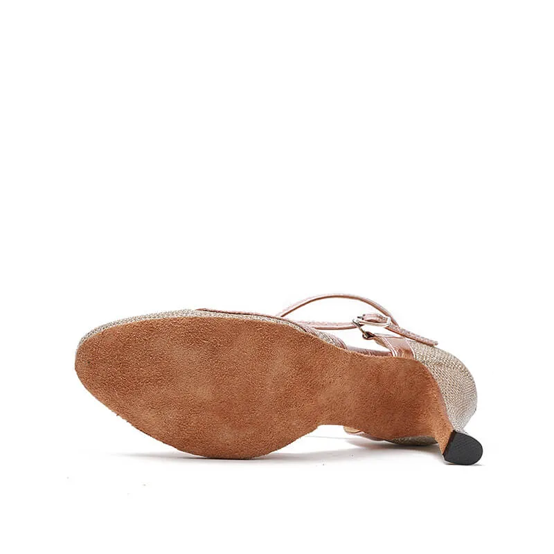 Women Glitter Soft Bottom Ballroom Modern Dance Shoes