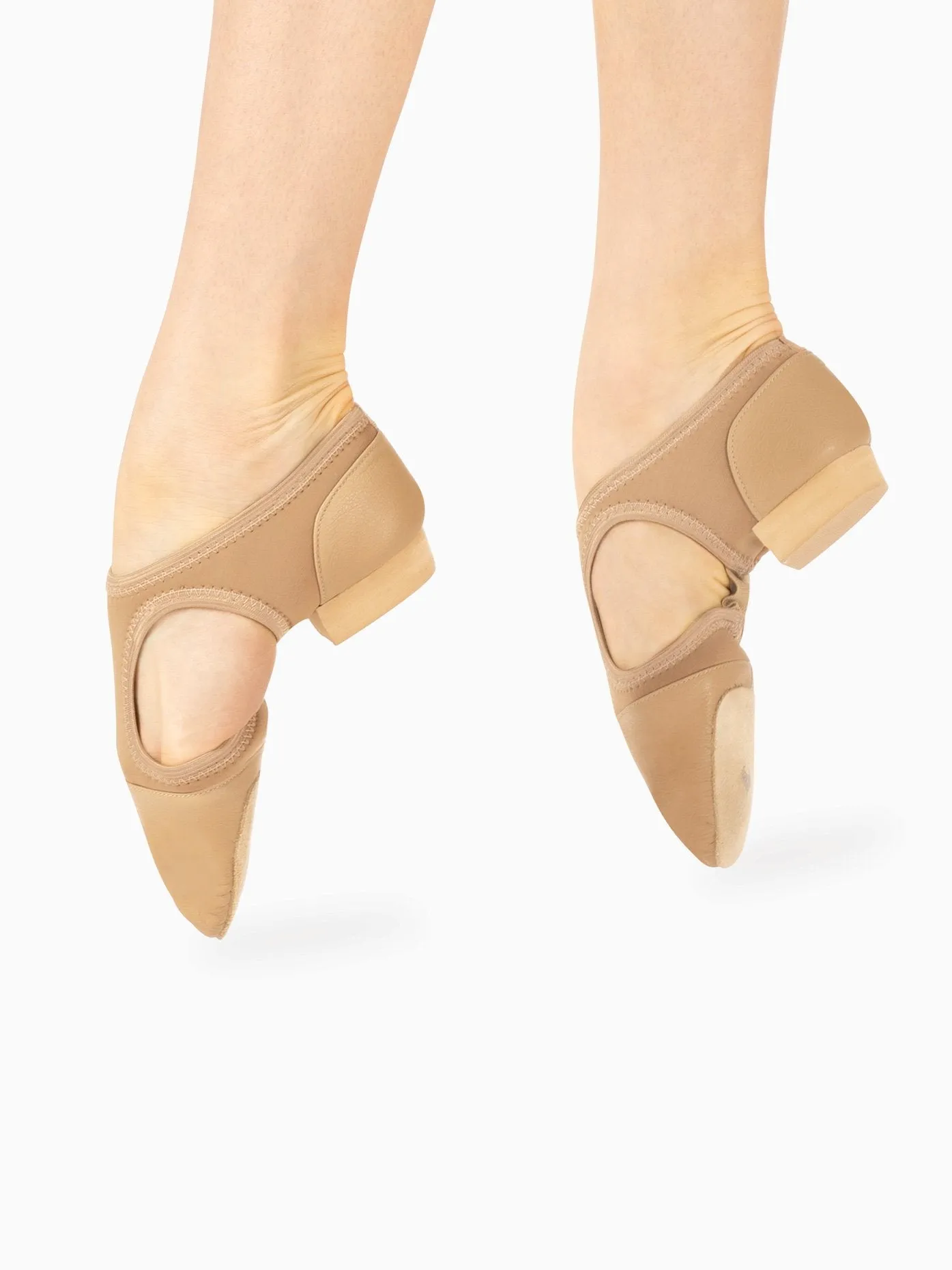 Womens Leather & Neoprene Modern Teaching Shoes