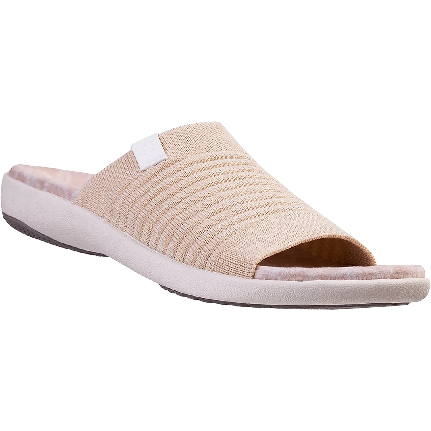 Women's Spenco Odessa Bleached Sand Knit Fabric