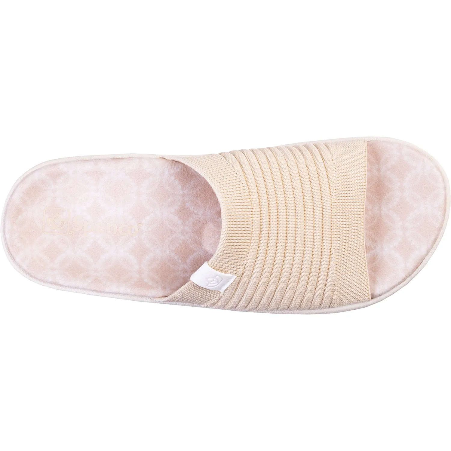 Women's Spenco Odessa Bleached Sand Knit Fabric
