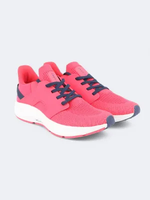 Women's Textured Running Shoes,Pink