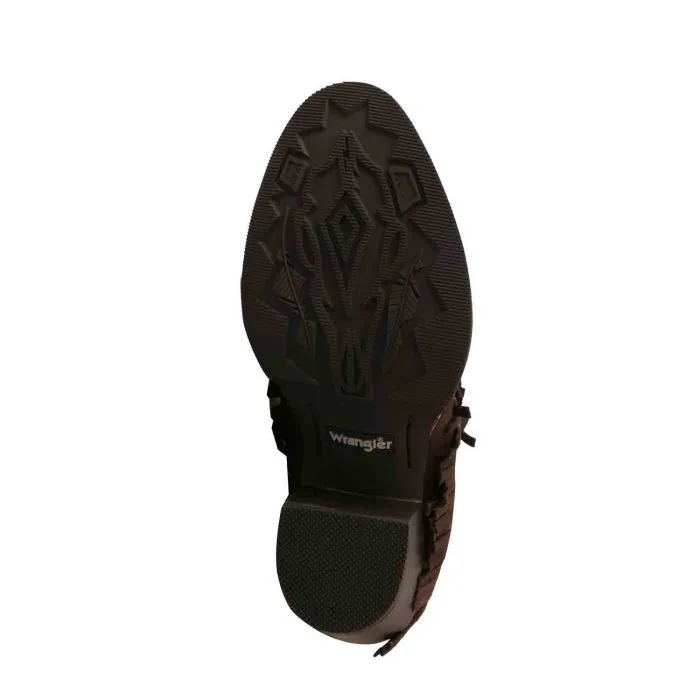 Wrangler Maverick Fringe Ankle Boots