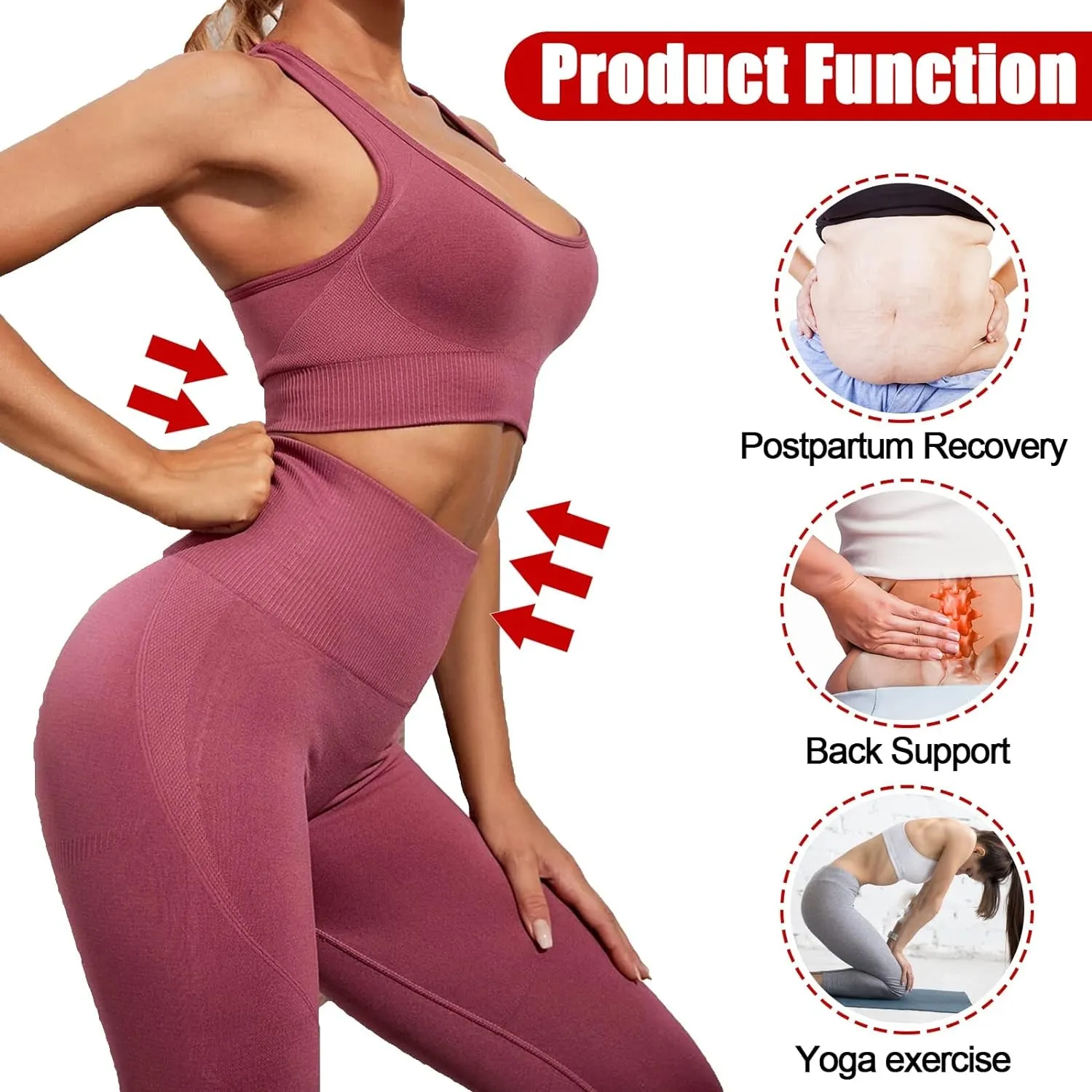 Wrap Waist Trainer for Women , Upgraded Waist Wraps for Stomach,Adjustable Waist Trimmer Tummy Wrap Waist Belt Black
