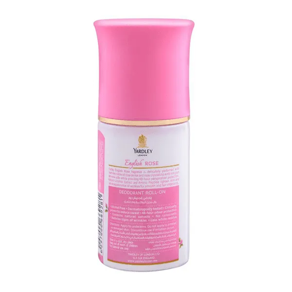 YARDLEY LONDON ENGLISH ROSE ROLL ON 50ML