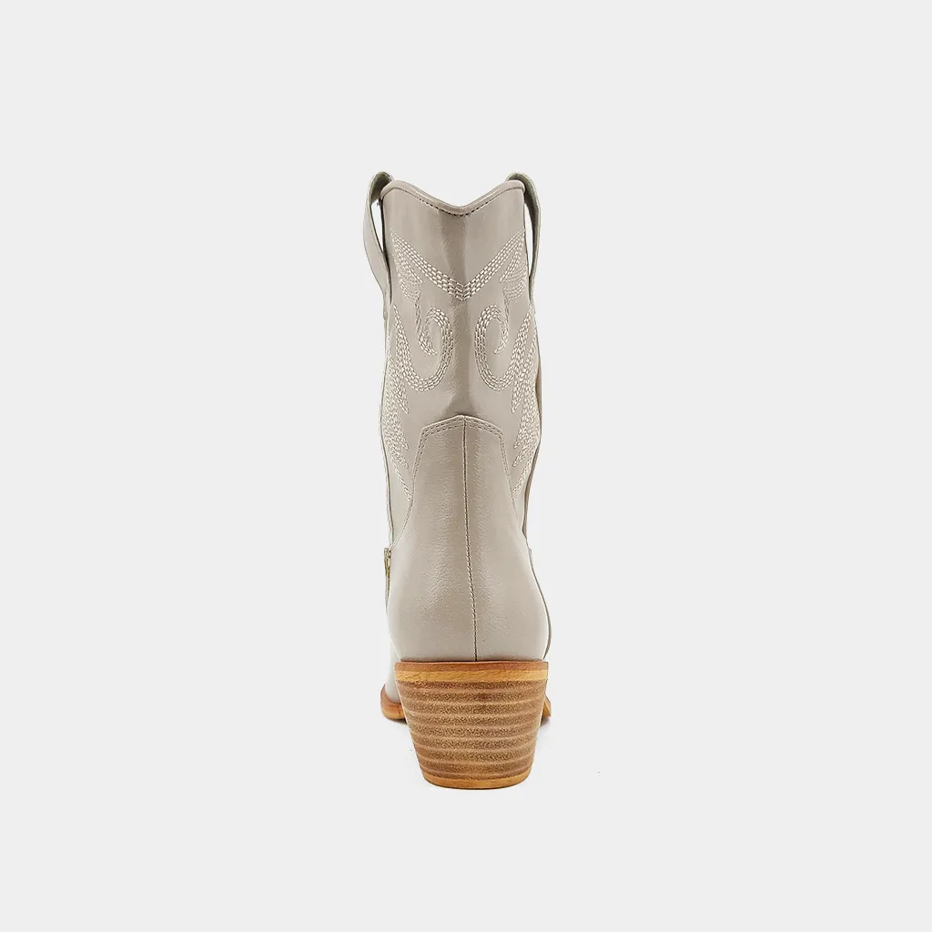 Zahara Taupe Booties