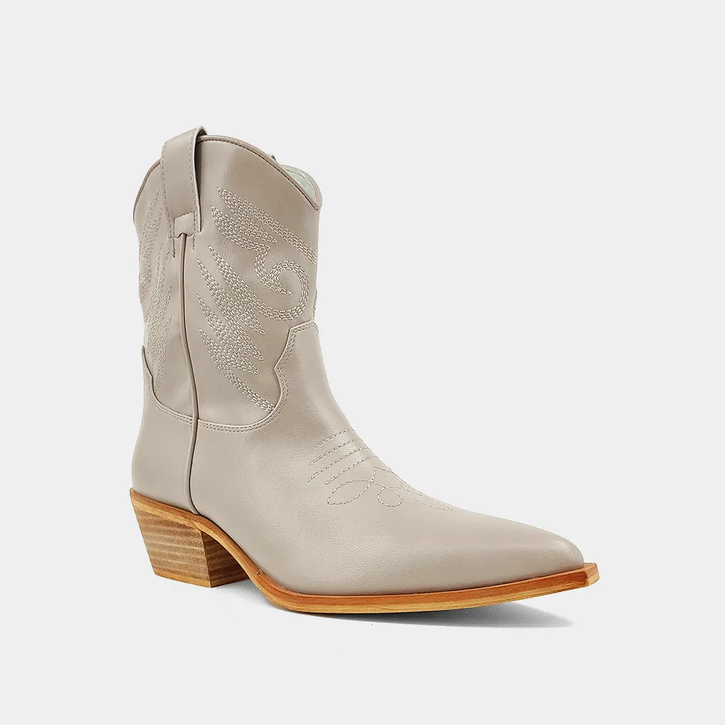 Zahara Taupe Booties