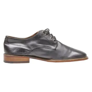 ZIGN Oxford Shoes Black Leather Mens UK 9.5