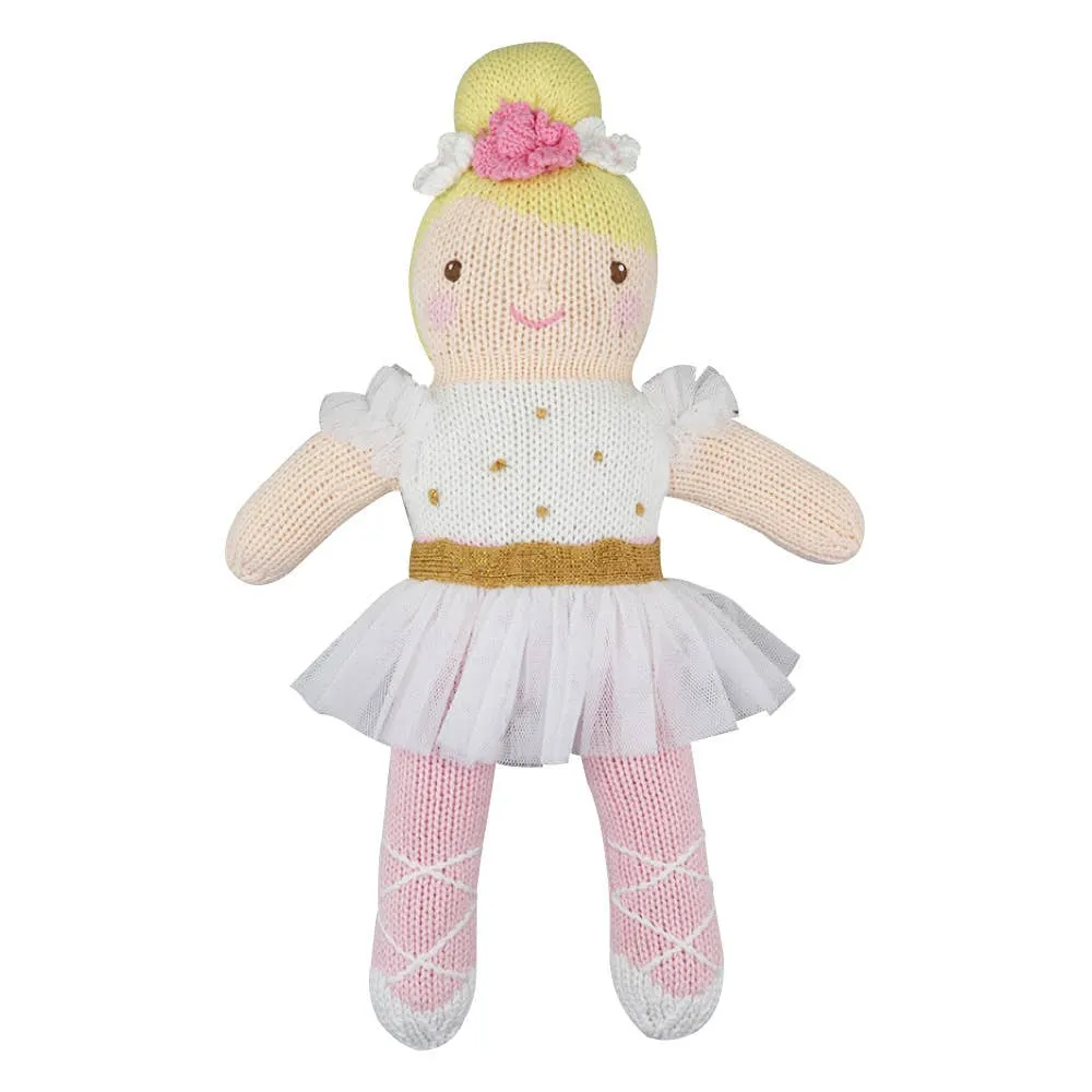 ZUB Blakely the Ballerina Knit Doll 12"